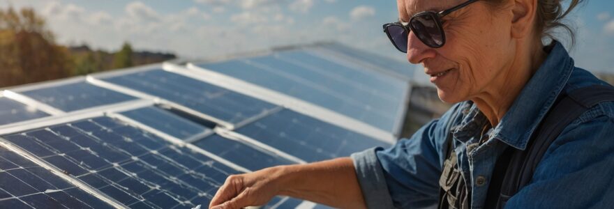 Schéma d'installation d'un panneau solaire en pdf